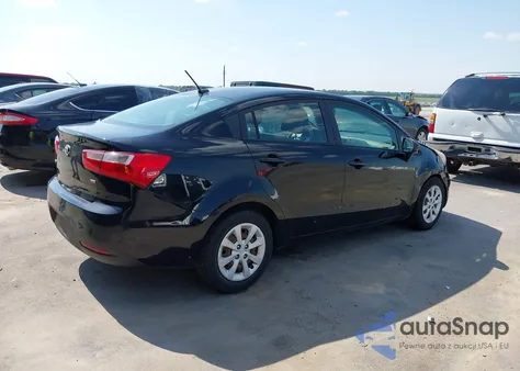 2014 Kia Rio Lx z USA, uszkodzony, nr VIN KNADM4A30E6354348